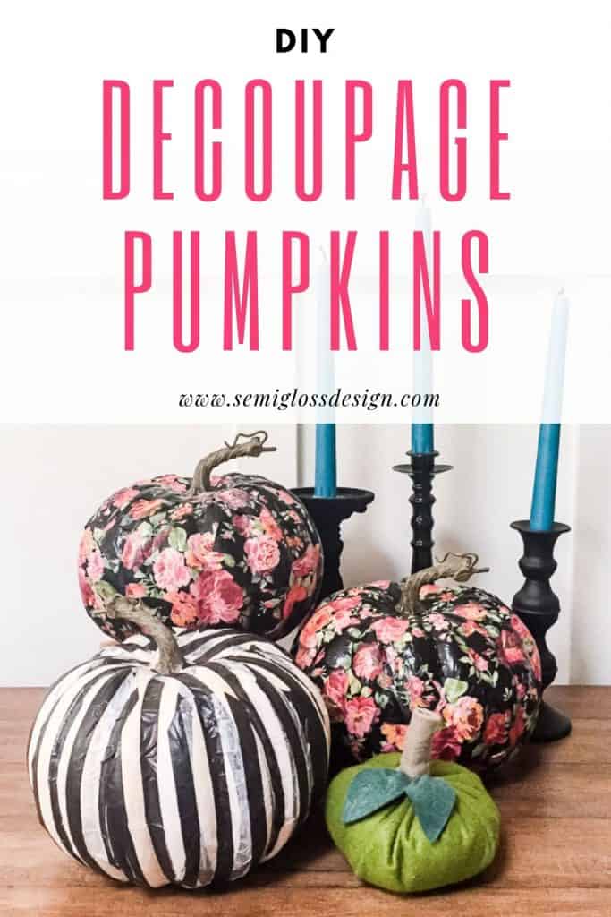 tissue paper pumpkins