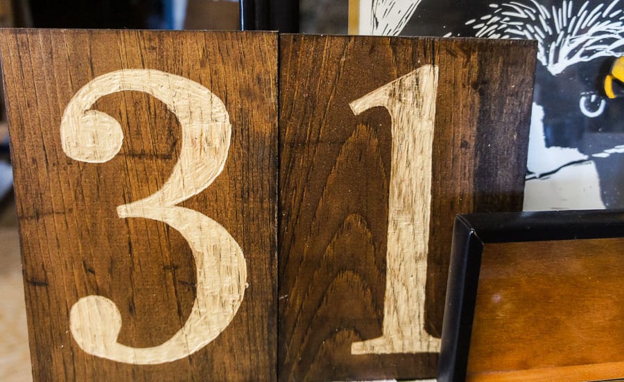 31 sign for Halloween