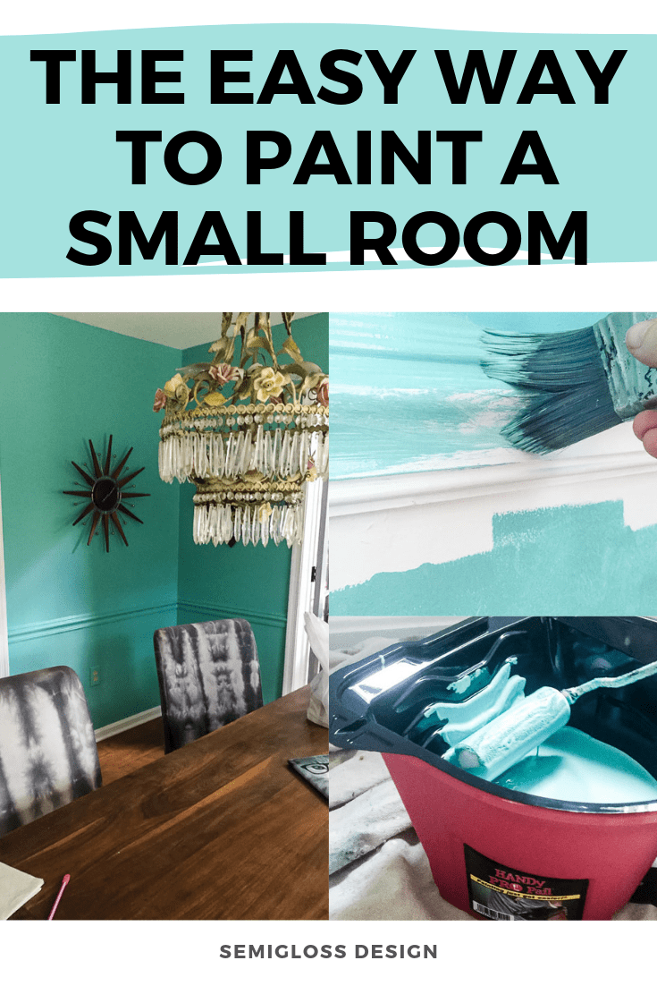 The easy way to paint a small room