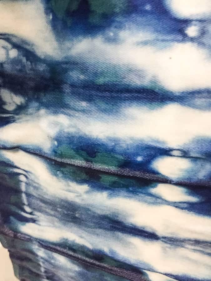 oxidation in shibori dye