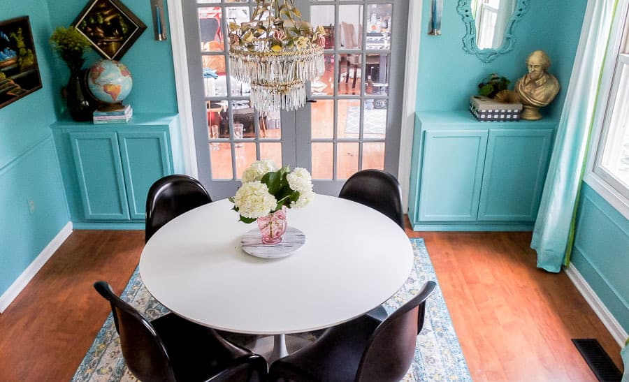 dining room view from stairs