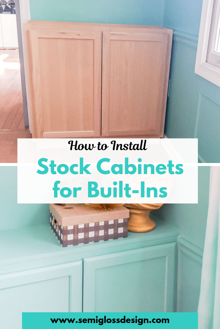 How To Install Cabinets For Built Ins Part One Diy Built In