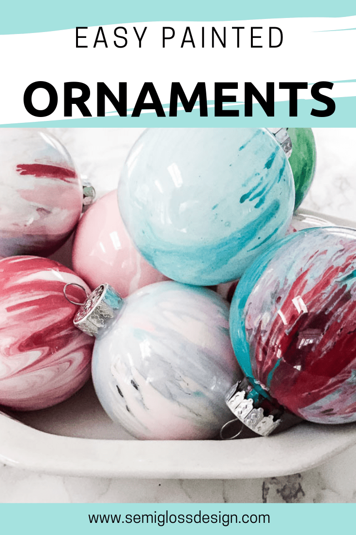 easy painted ornaments