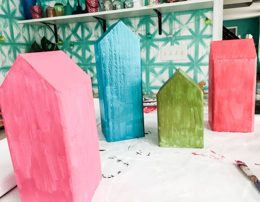 paint houses in fun color