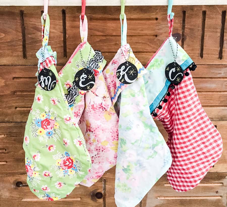 stocking name tags