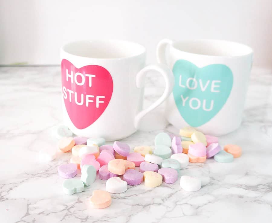 diy valentines mug