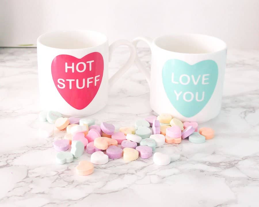 Hot Stuff mug for valentines