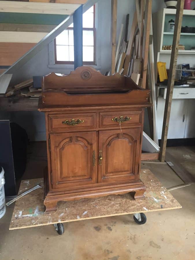 Layered Chalk Paint Dry Sink Upcycle Semigloss Design