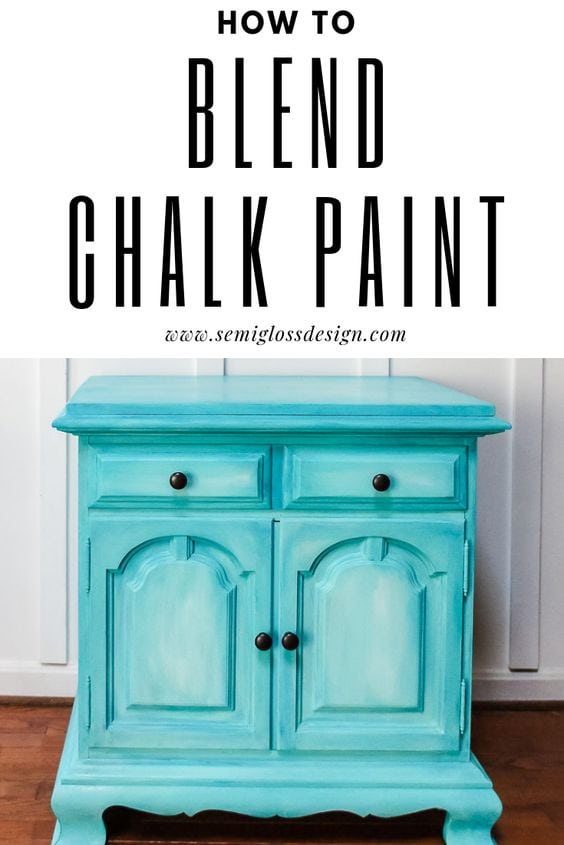 Layered Chalk Paint Dry Sink Upcycle Semigloss Design