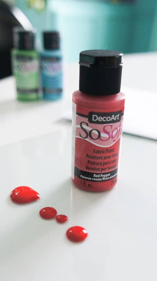 decoart sosoft paint for diy stamp