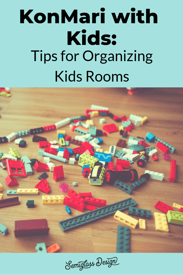 organizing a kids room