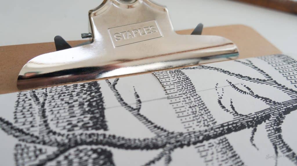 Make a DIY Clipboard with Wallpaper Scraps Semigloss Design
