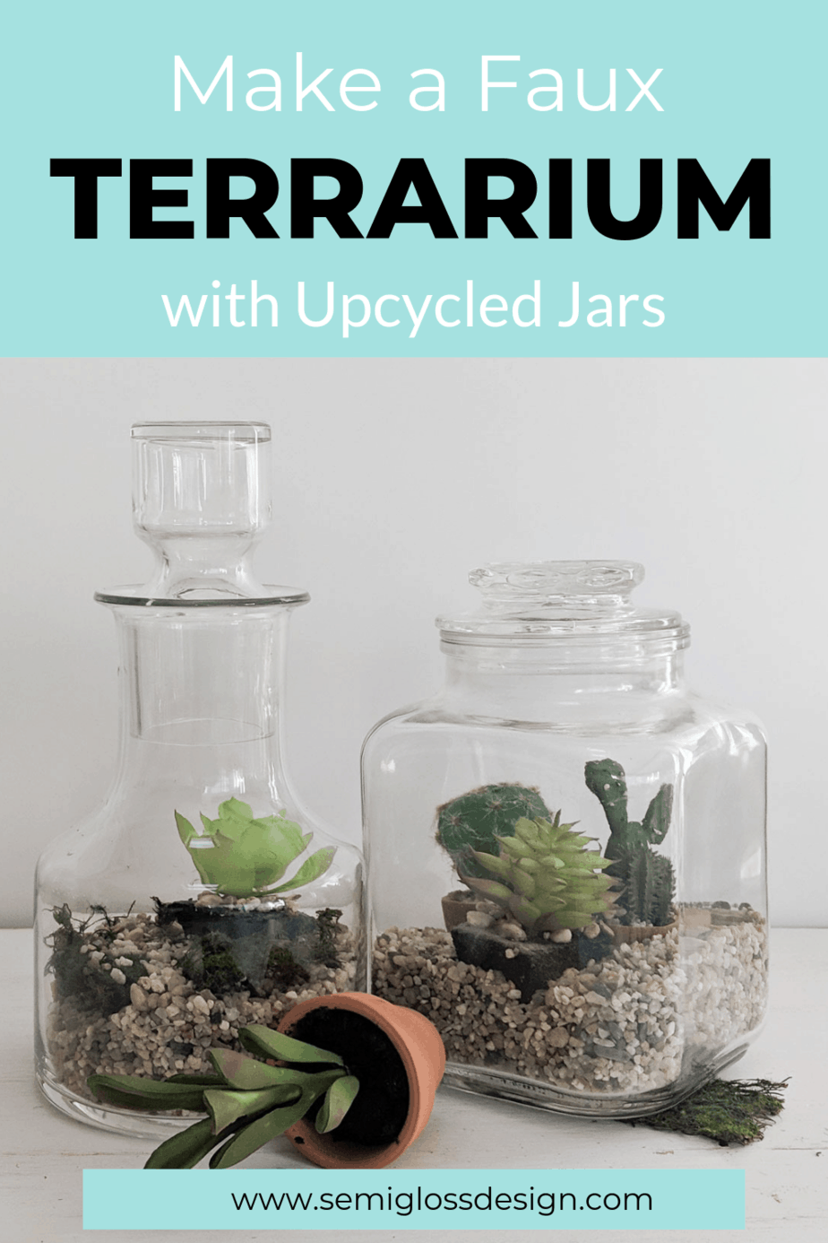 faux terrarium