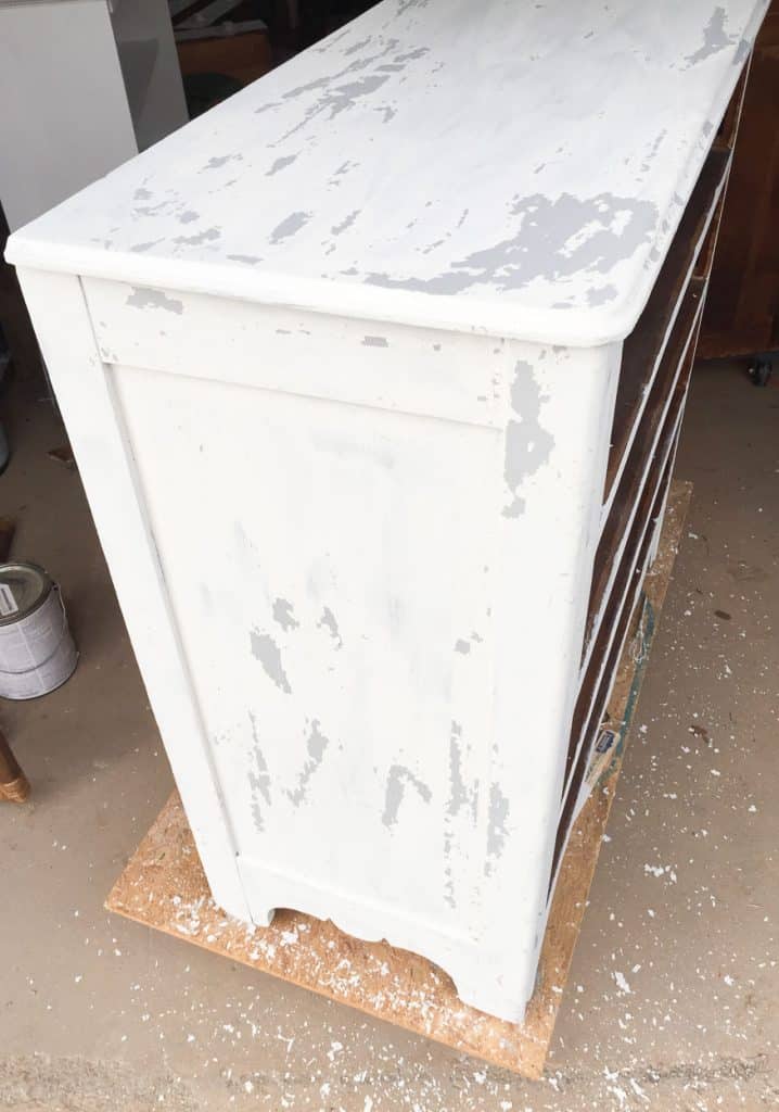 painting a dresser