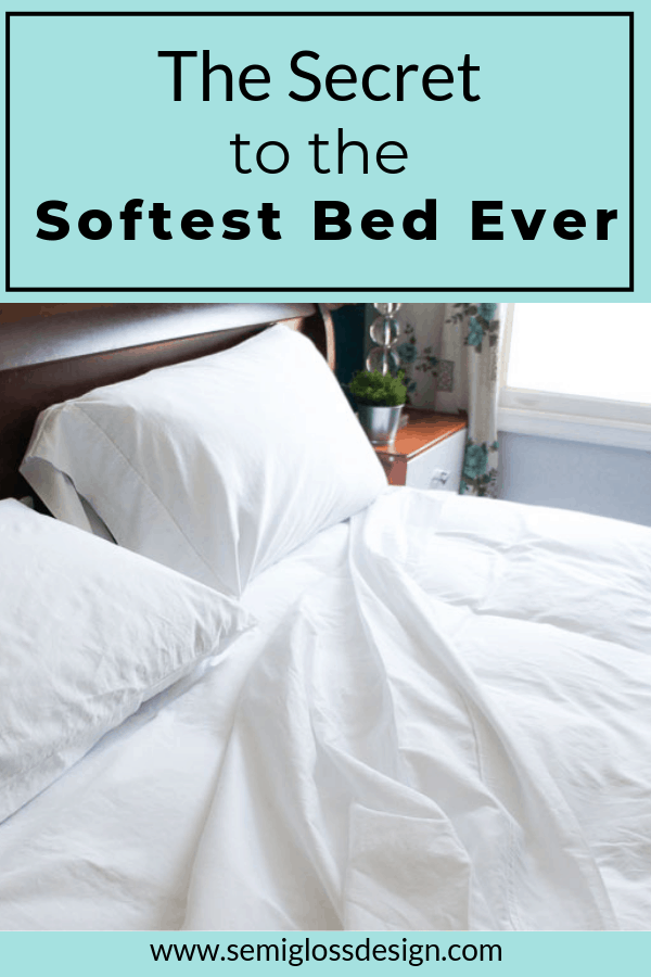 How to make your bed softer