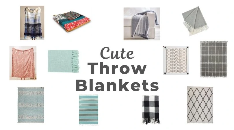 Cute Throw Blankets to Keep You Warm