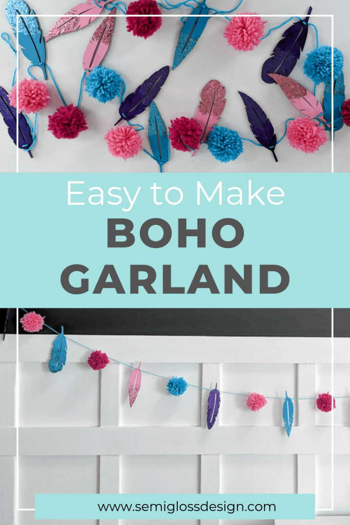 easy to make boho diy garland