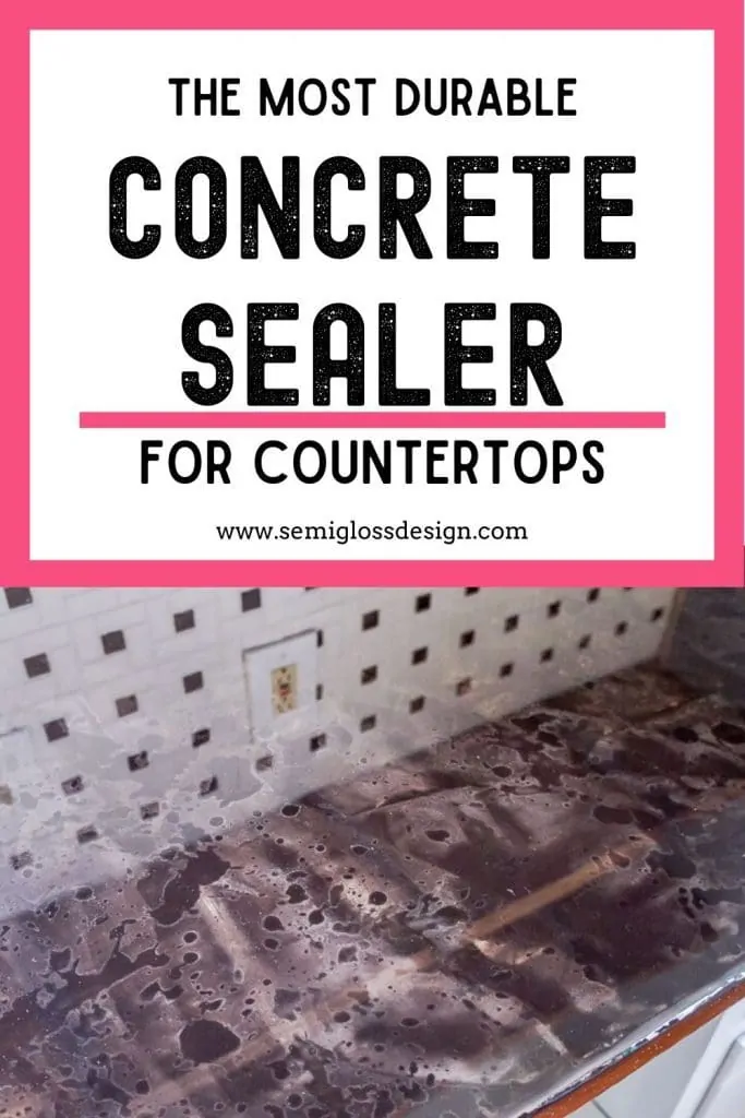 most durable concrete sealer