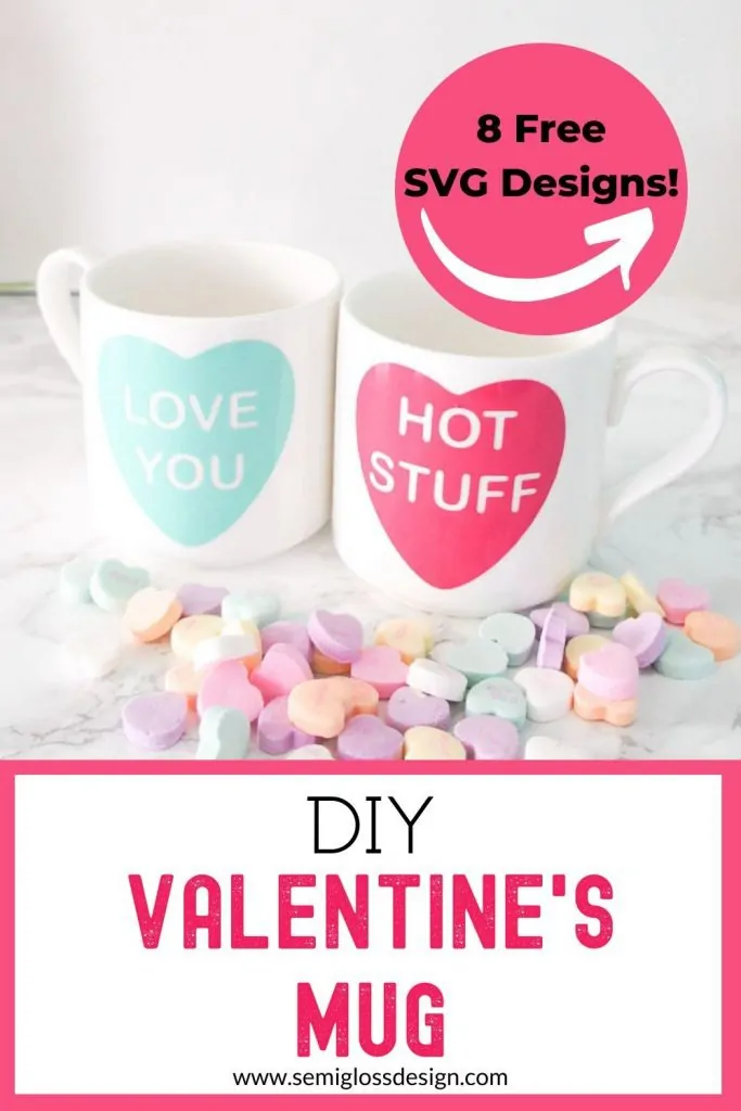 valentine's mug collage