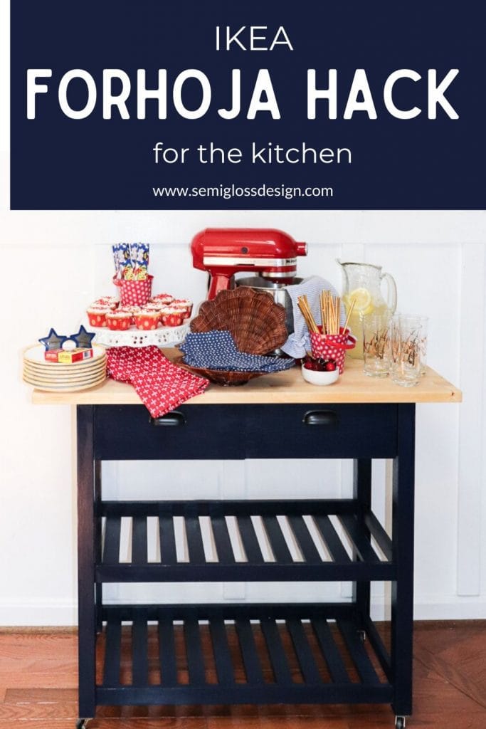 Ikea Forhoja Hack Three Ways To Use A Kitchen Cart