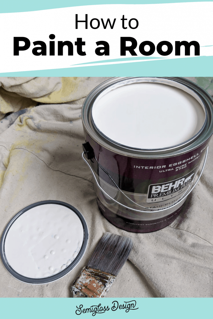 how to paint a room