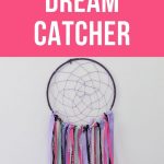 pin image - purple and pink dream catcher