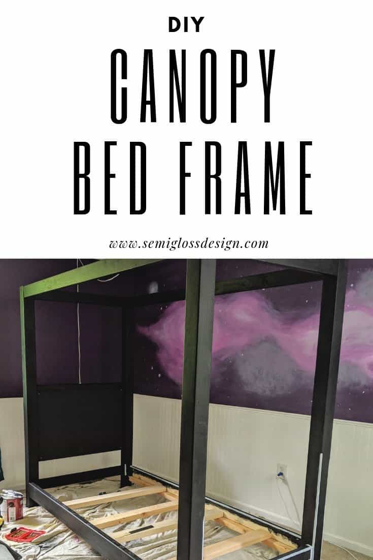 diy canopy bed frame