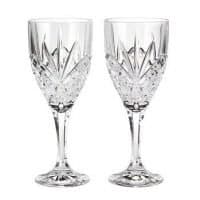 Godinger 25731 Dublin Crystal Set of 12 Goblets , Clear