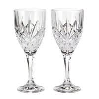 Godinger 25731 Dublin Crystal Set of 12 Goblets , Clear