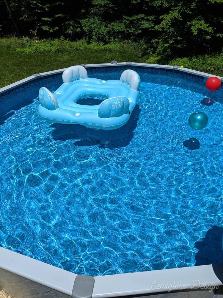 how to take care of an above ground pool