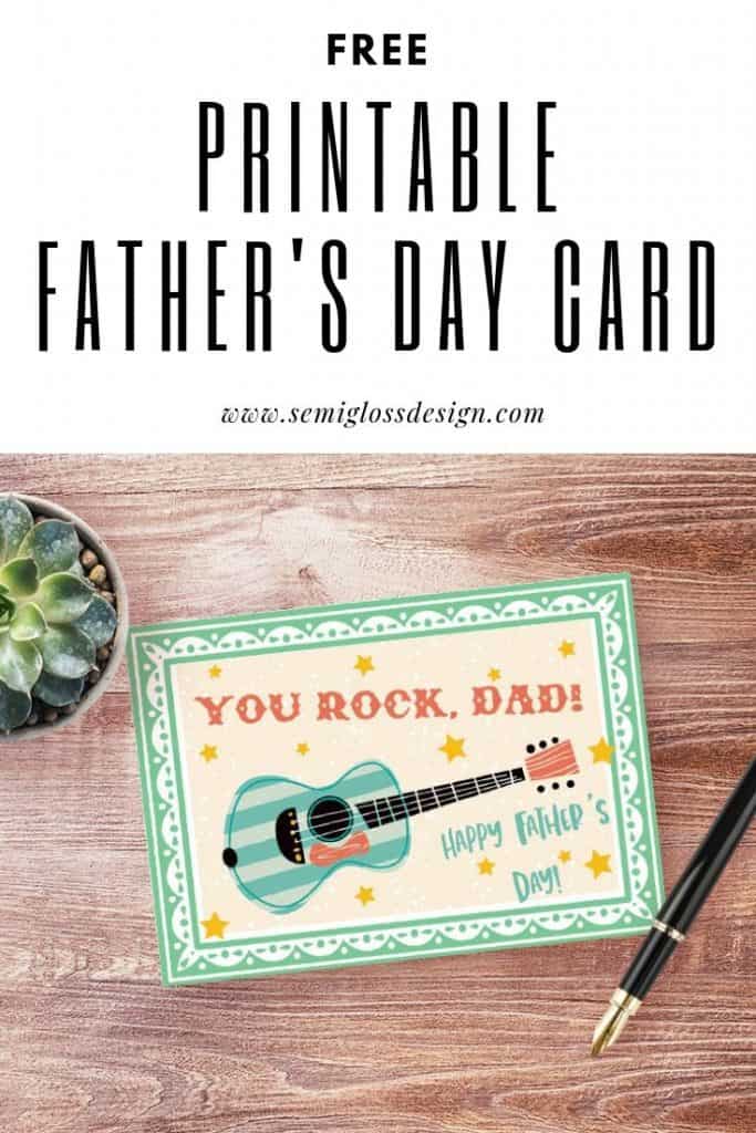 Father's Day card for Dad