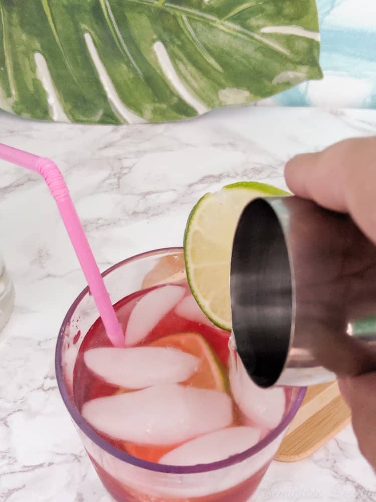 add vodka to cherry limeade cocktails