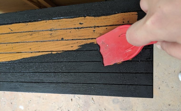 using citristrip to remove paint from dresser