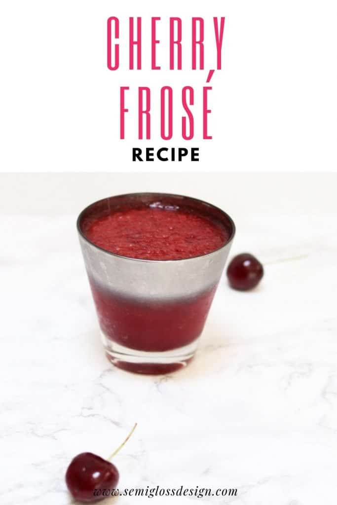 frozen cherry rosé