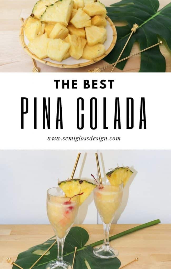 the best pina colada recipe