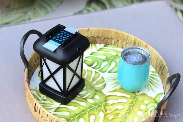 using a thermocell to keep mosquitos away