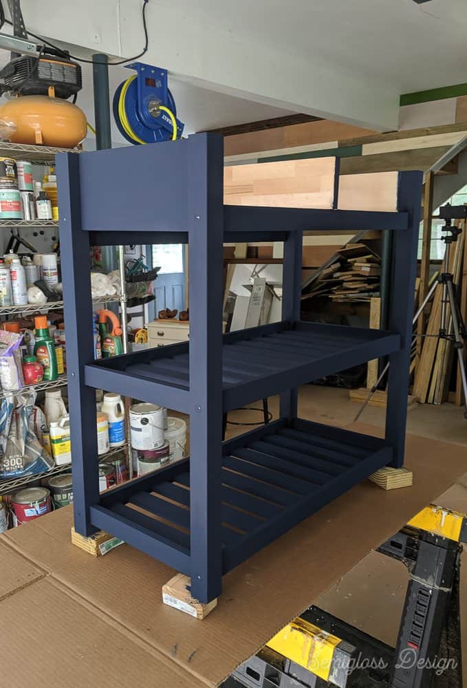 paint kitchen cart