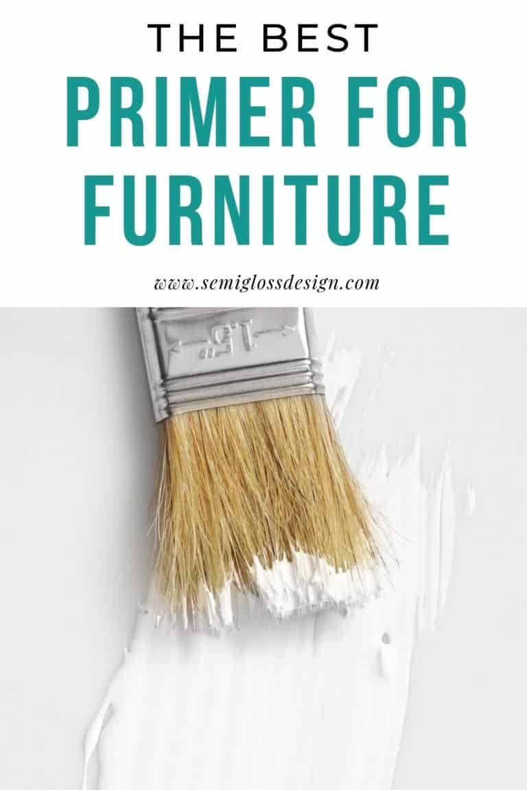 The Best Primer for Wood Furniture Semigloss Design
