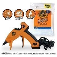 Gorilla Hot Glue Gun and Sticks, 75 ct