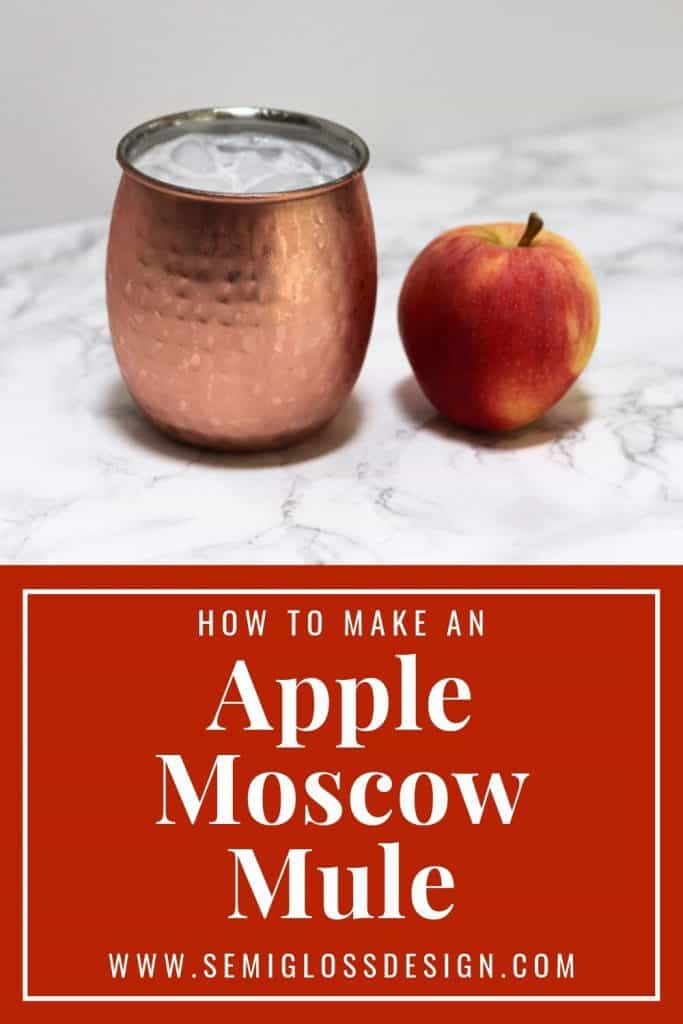 how to make an apple moscow mule