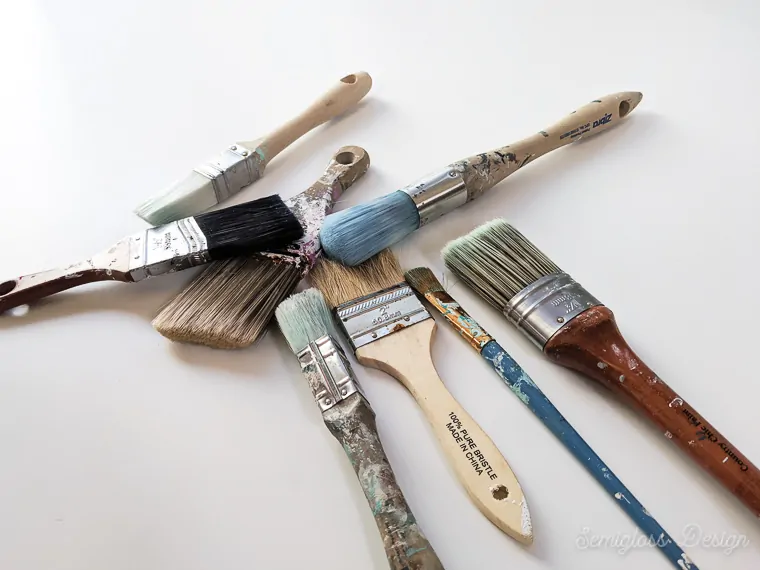 The Best Chalk Paint Brush for Furniture Semigloss Design