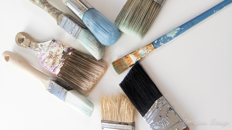 The Best Chalk Paint Brush for Furniture - Semigloss Design