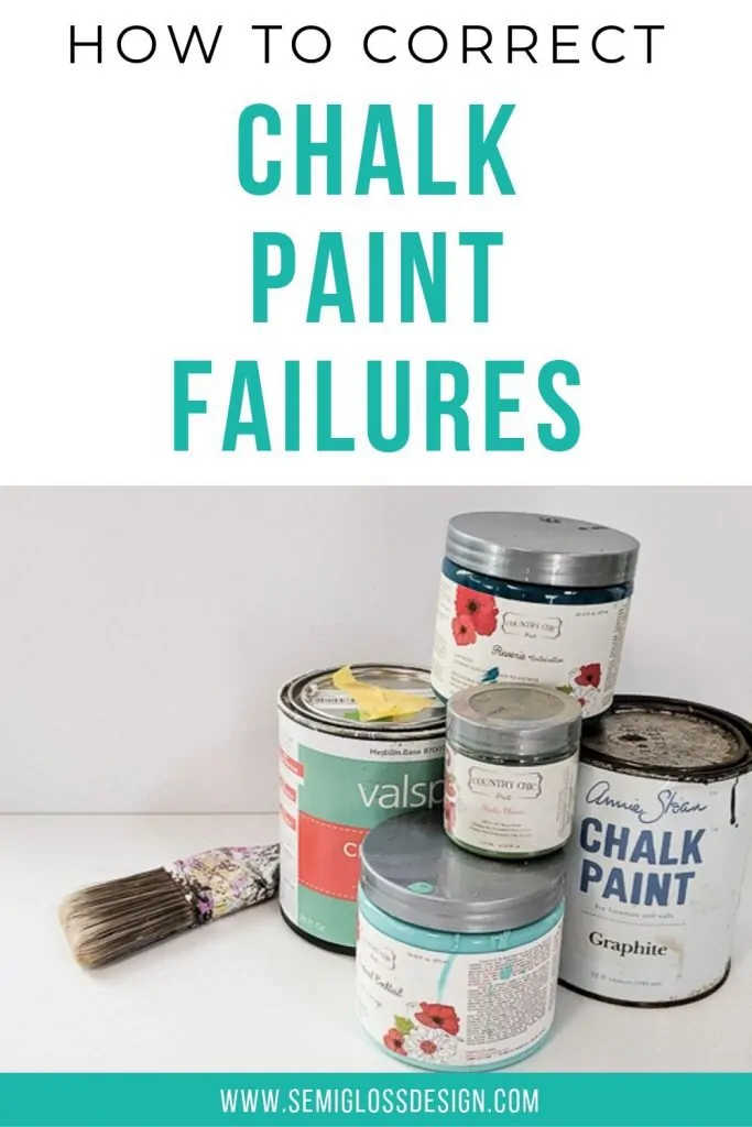 fix chalk paint failures