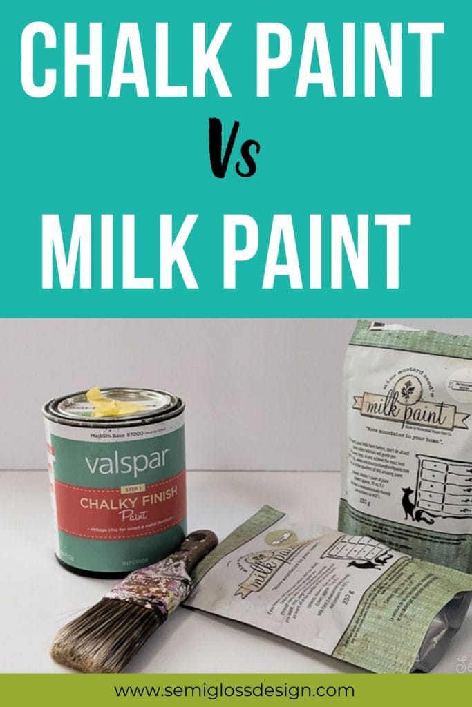 Chalk Paint, Milk Paint and Specialty Paints: Differences