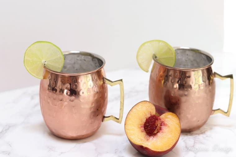 The Best Peach Moscow Mule Recipe