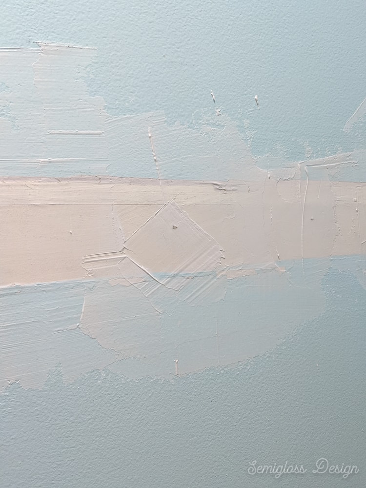 repairing wall with joint compound
