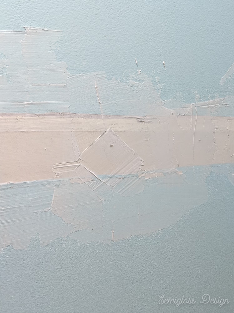 repairing wall with joint compound