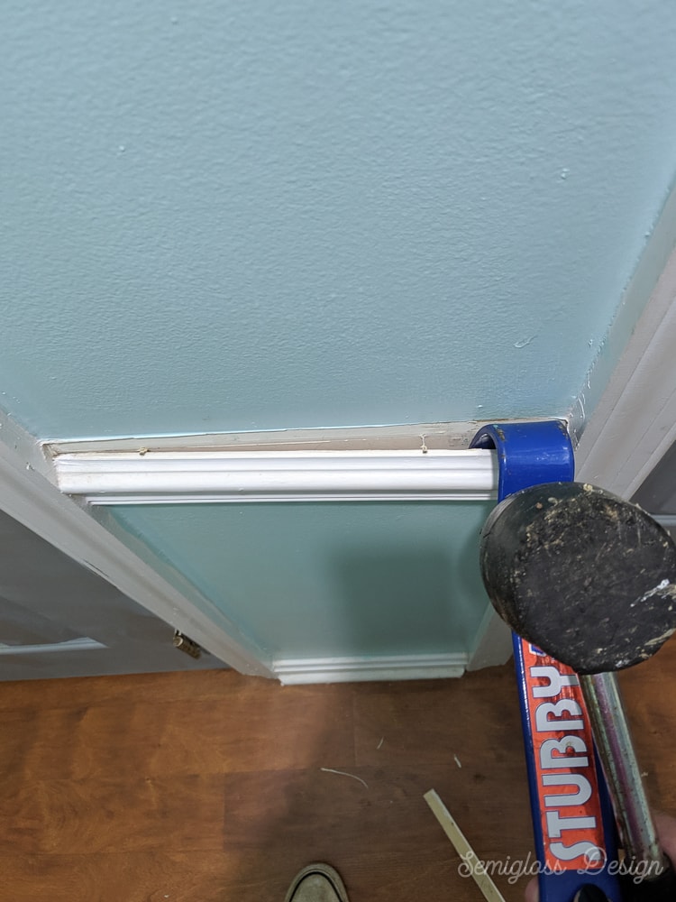 How To Remove A Chair Rail And Repair The Walls For Paint