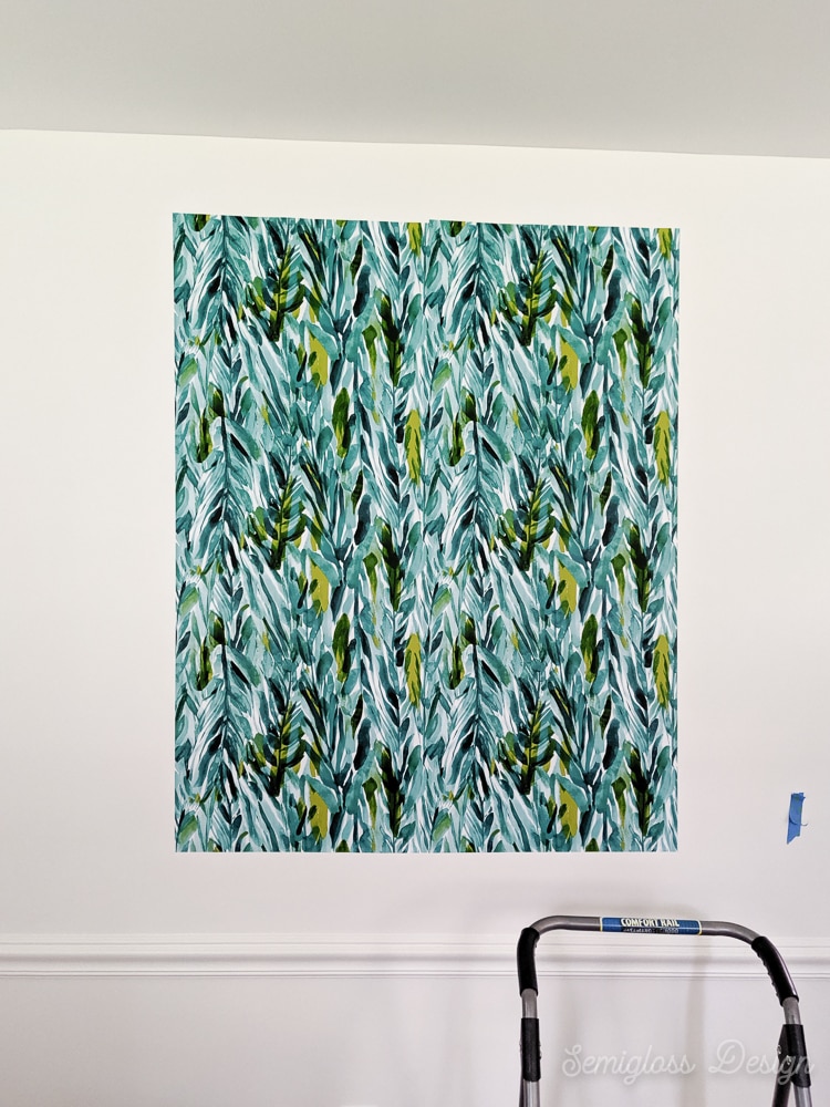 installing 2nd wallpaper panel