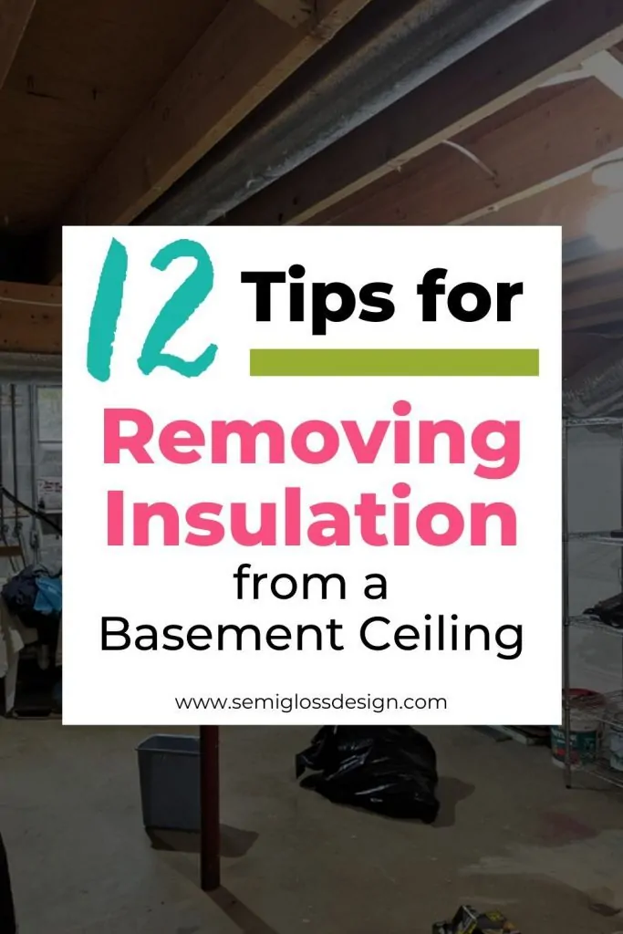 12 tips for removing insulation